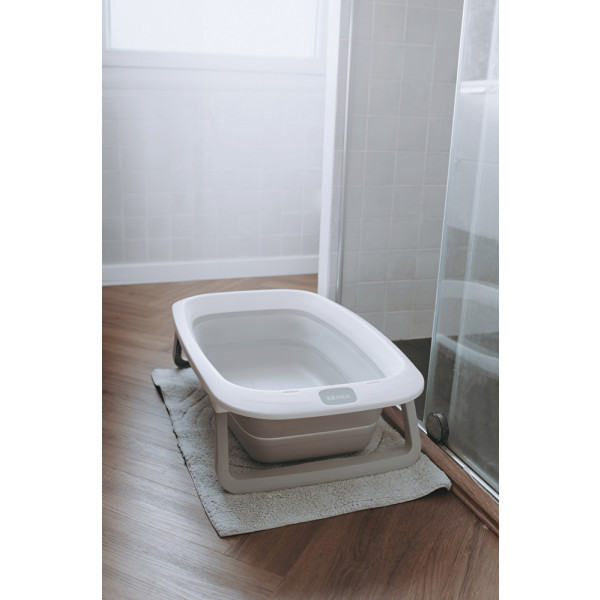 Фото - Дитяча ванночка Beaba Easy Pop складна сірий (920404)