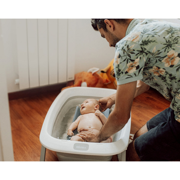 Фото - Дитяча ванночка Beaba Easy Pop складна сірий (920404)