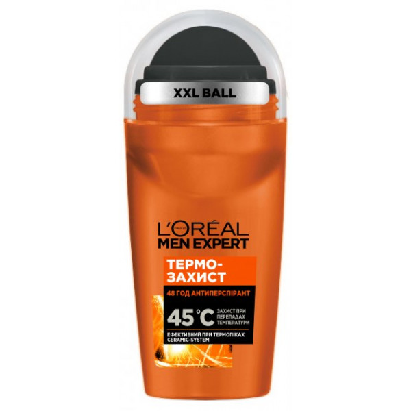 Фото - Дезодорант кульковий L'Oreal Paris Men Expert Термозахист 50 мл (3600523594108)