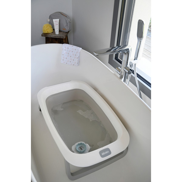 Фото - Дитяча ванночка Beaba Easy Pop складна сірий (920404)