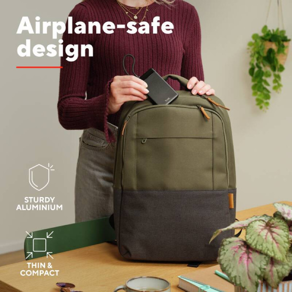 Фото - Батарея мобільна Trust Fiera 10000mAh 2хUSB-C, 20W, PD/QC 3.0 (25880)