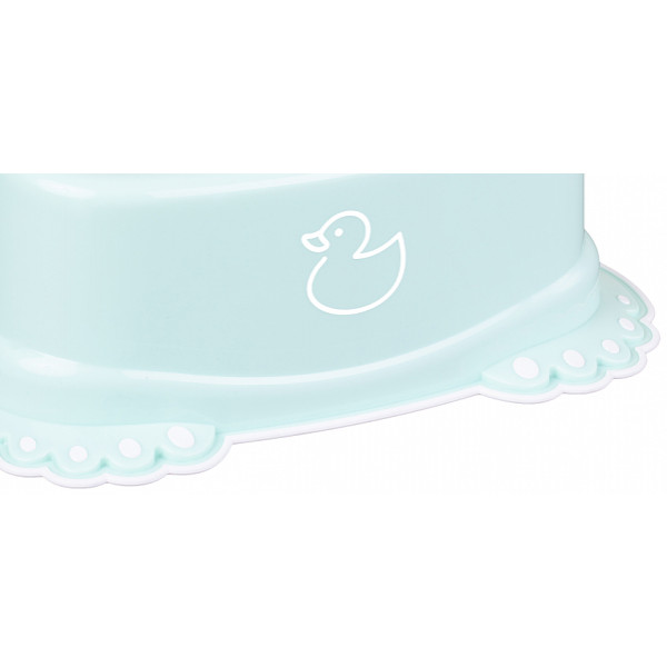 Фото - Підставка дитяча під умивальник Tega Baby Каченя з антиковзаючою гумою Салатовий (DK-006-131)