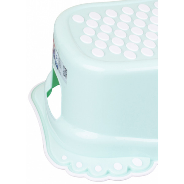 Фото - Підставка дитяча під умивальник Tega Baby Каченя з антиковзаючою гумою Салатовий (DK-006-131)