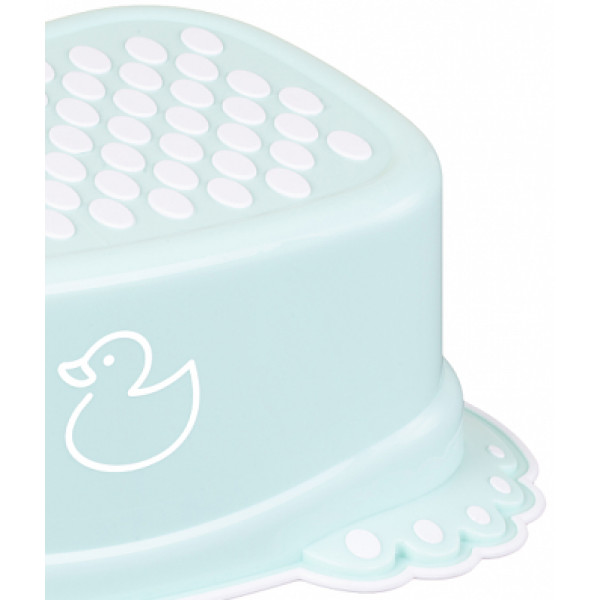 Фото - Підставка дитяча під умивальник Tega Baby Каченя з антиковзаючою гумою Салатовий (DK-006-131)