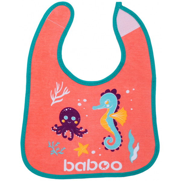 Фото - Нагрудник тканевый Baboo Sea Life 3 шт. (11-008)