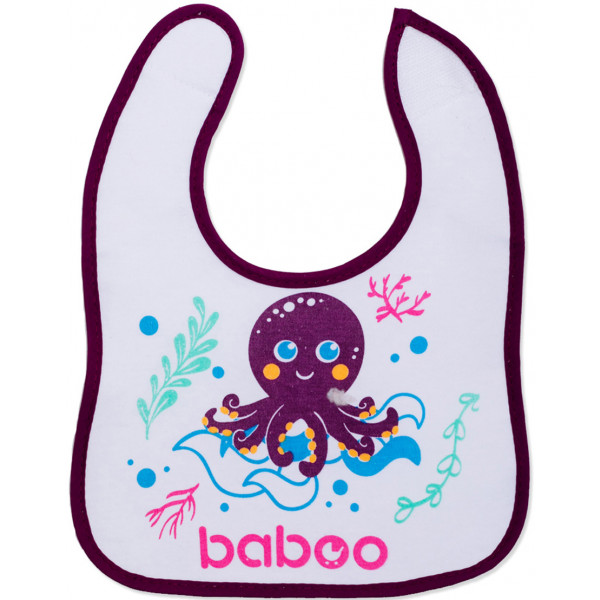 Фото - Нагрудник тканевый Baboo Sea Life 3 шт. (11-008)