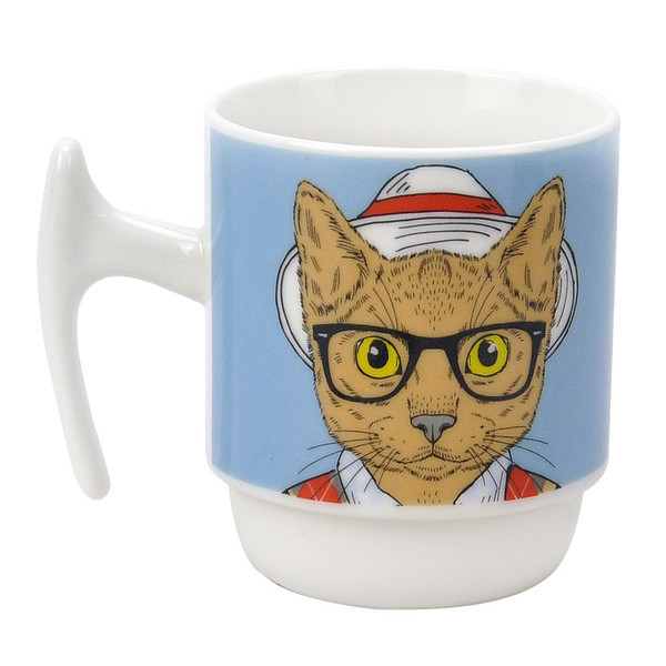Фото - Набір чашок Limited Edition Cat 'N'Hats 4х310 мл (B1427-09461)
