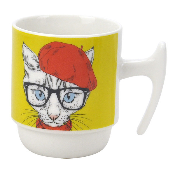 Фото - Набір чашок Limited Edition Cat 'N'Hats 4х310 мл (B1427-09461)