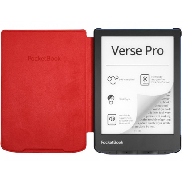 Фото - Чохол для електронної книги PocketBook 6'' Shell Cover PB629/634 Red (H-S-634-R-WW)