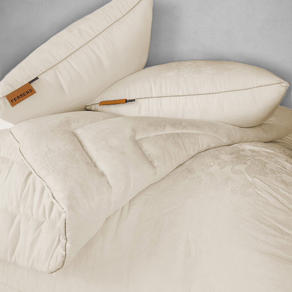 Фото - Ковдра дитяча всесезонна MirSon EcoSilk №1522 Ferrero Vanilla 110х140 см (2200011170350)