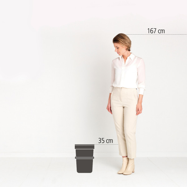 Фото - Бак для мусора Brabantia Sort&Go 12 л 109805