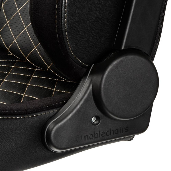 Фото - Крісло для геймерів Noblechairs EPIC Black/Gold (NBL-PU-GOL-002)