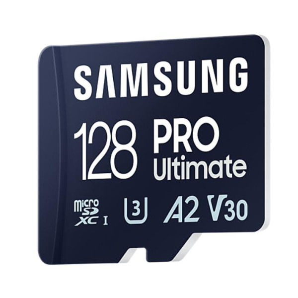 Фото - Карта пам'яті Samsung MICRO SDXC 128GB W/ADAPT (MB-MY128SA/WW_