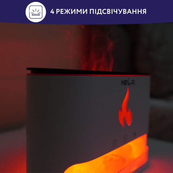 Фото - Увлажнитель воздуха Neor FLAME AROMA 25ML10 WT