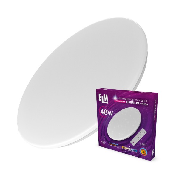 Фото - Светодиодный светильник ELM Sirius 48W 3000-6500К IP20 (26-0075)