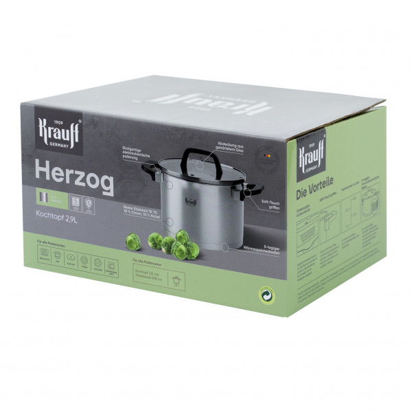 Фото - Кастрюля Krauff 26-247-012 Herzog 2,9 л