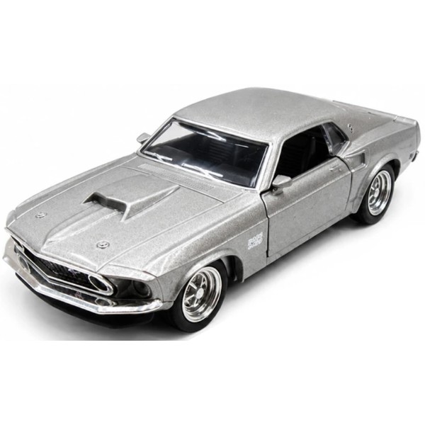 Фото - Автотранспорт TechnoDrive FORD MUSTANG BOSS 429 1969 (сірий або чорний) (260089U)