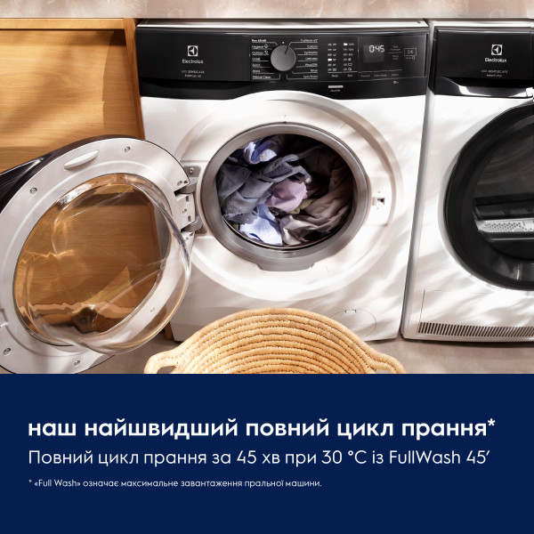 Фото - Комплект техники Electrolux Стиральная машина с фронтальной загрузкой + Сушильная машина + Комплект креплений для установки в колонну Electrolux EW6F9482U + EW6D98BEU + E1WYHSK2