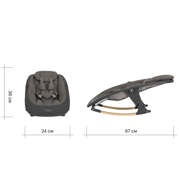 Фото - Крісло-шезлонг Tutti Bambini Nova (611015/3590)