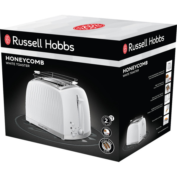 Фото - Тостер Russell Hobbs 26060-56 Honeycomb White