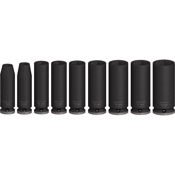 Фото - Набор торцевых головок Bosch Professional Deep 9 шт. 3/8" 63 мм (2.608.003.037)