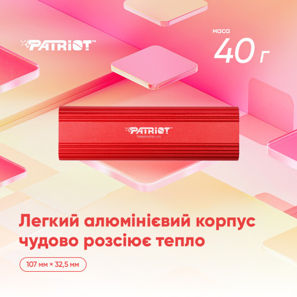 Фото - SSD-накопичувач зовнішній Patriot Transporter 4TB Type-C (PTP4TBPEC)