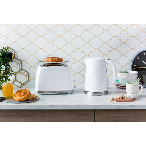 Фото - Тостер Russell Hobbs 26060-56 Honeycomb White