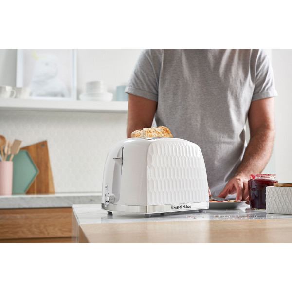 Фото - Тостер Russell Hobbs 26060-56 Honeycomb White