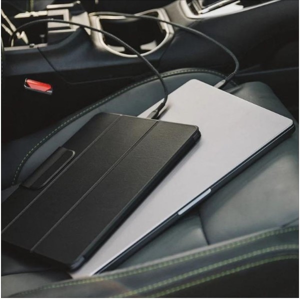 Фото - Автомобильное зарядное устройство Nomad Dual Port USB-C 70W Car Charger Black (NM01895985)