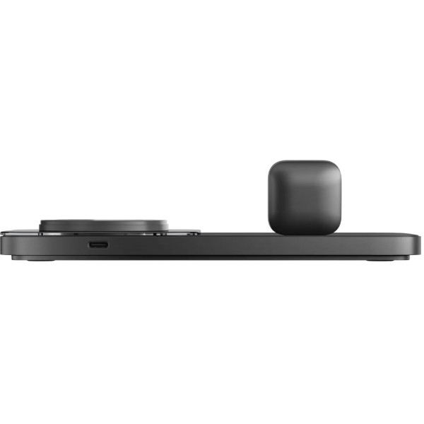 Фото - Беспроводное зарядное устройство Nomad Base One Max Qi2 3-in-1 Charging Hub (3rd Gen) Carbide (NM01571885)