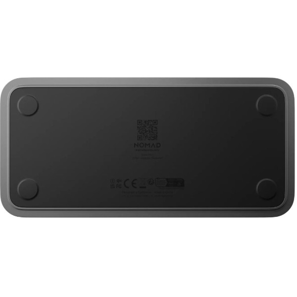 Фото - Беспроводное зарядное устройство Nomad Base One Max Qi2 3-in-1 Charging Hub (3rd Gen) Carbide (NM01571885)