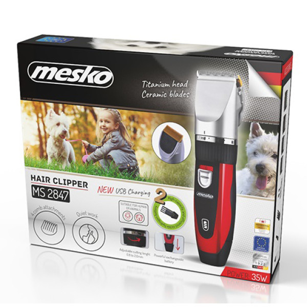 Фото - Машинка для стрижки волос Mesko MS 2847