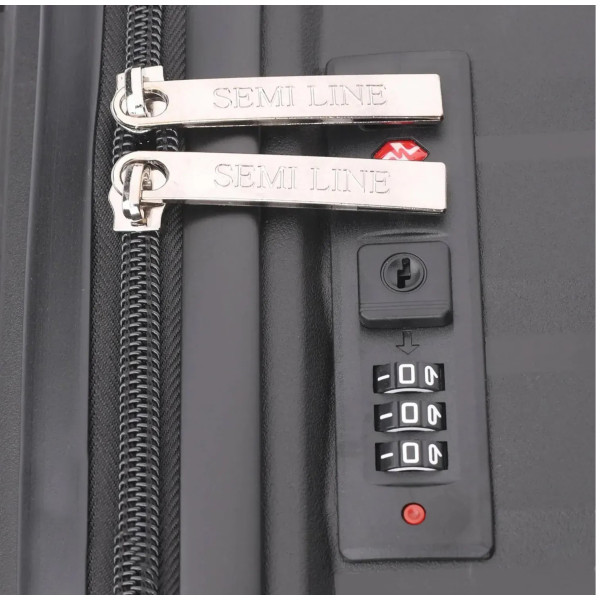 Фото - Валіза Semi Line 20" (S) Black (T5911-2)