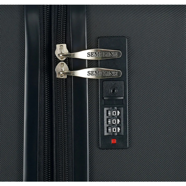 Фото - Валіза Semi Line 24" (M) Black (T5925-2)