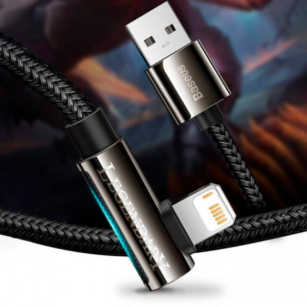 Фото - Кабель синхронізації даних Baseus USB AM-Lightning M 1 m (CALCS-01)