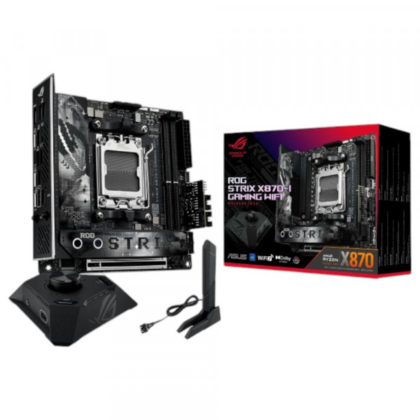 Фото - Материнська плата Asus ROG STRIX X870-I GAMING WIFI DDR5 (90MB1IW0-M0EAY0)