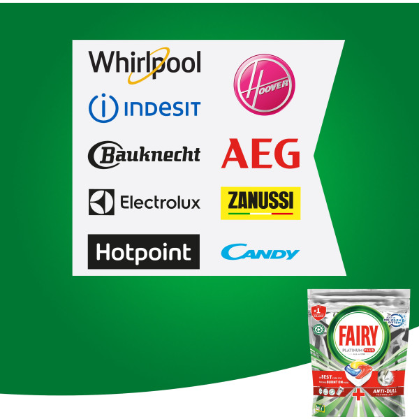 Фото - Таблетка для посудомийної машини Fairy Platinum Плюс Все в Одному Лимон 60шт