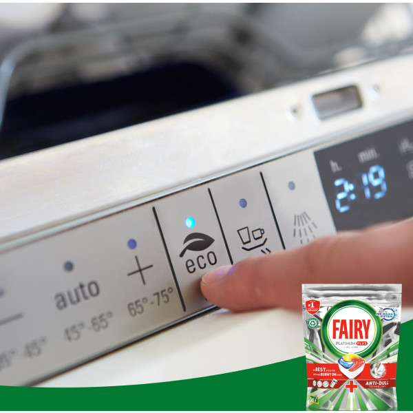 Фото - Таблетка для посудомийної машини Fairy Platinum Плюс Все в Одному Лимон 60шт