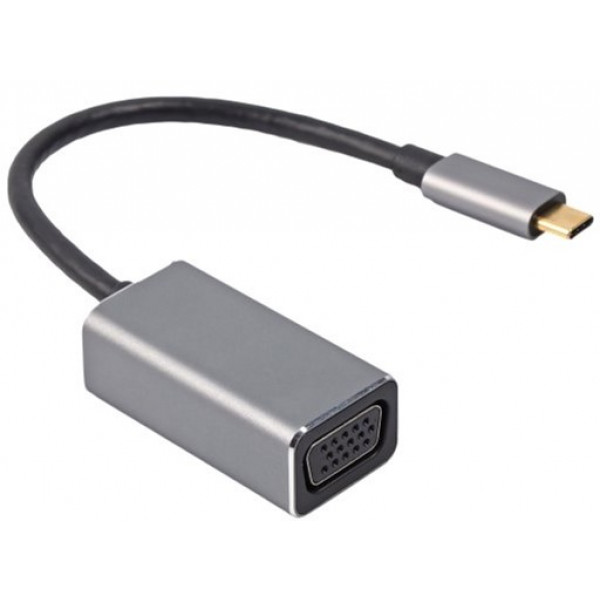 Фото - Перехідник Viewcon USB-C на VGA (TE388) Фото - Перехідник Viewcon USB-C на VGA (TE388)