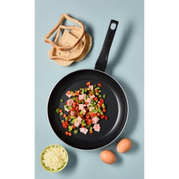 Фото - Сковорода універсальна Tefal B5550553 EXTRA COOK&CLEAN 26 см