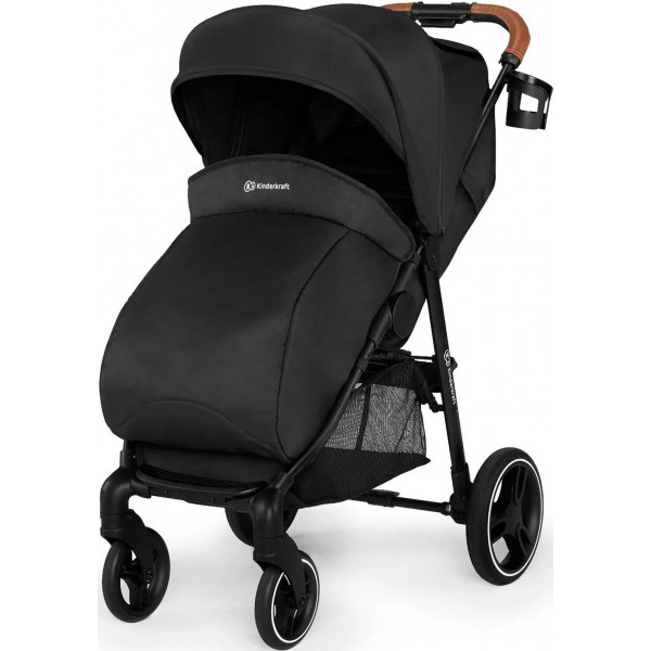 Фото - Коляска прогулянкова Kinderkraft Grande 2020 Black (KKWGRANBLK000N)
