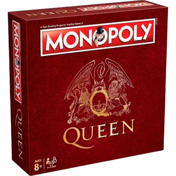 Фото - Настольная игра (8+) Winning Moves QUEEN Monopoly (26543WM)