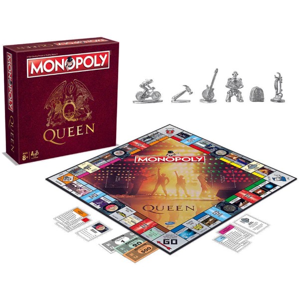 Фото - Настольная игра (8+) Winning Moves QUEEN Monopoly (26543WM)