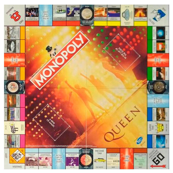 Фото - Настольная игра (8+) Winning Moves QUEEN Monopoly (26543WM)