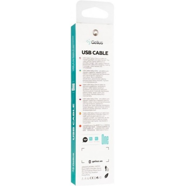 Фото - Кабель Gelius One GP-UC119 Type-C White 1m (85164)