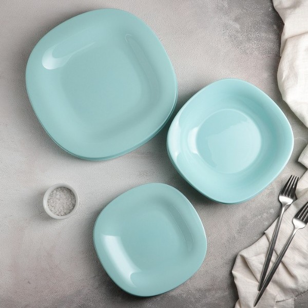 Фото - Тарілка супова Luminarc Carine Light Turquoise 21 см (P4251)
