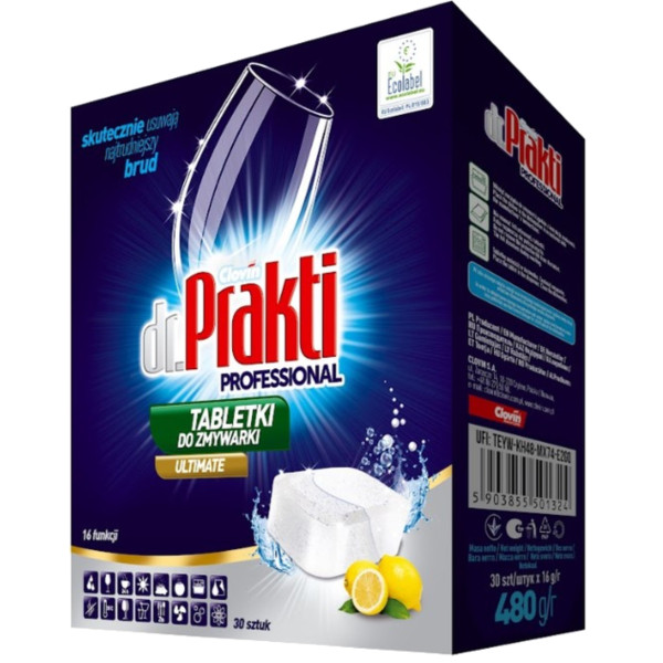 Фото - Таблетка для посудомоечной машины DR. PRAKTI 30шт