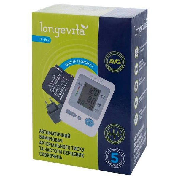 Фото - Тонометр Longevita BP-1304