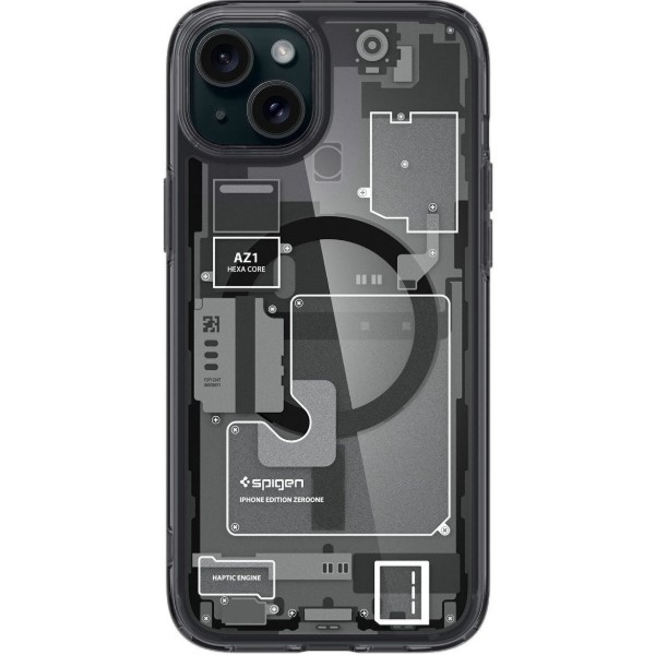 Фото - Чохол для смартфону Spigen for Apple iPhone 15 Plus Ultra Hybrid MagFit, Zero One (ACS06664)