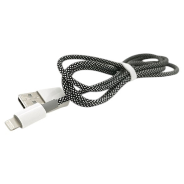 Фото - Кабель синхронізації даних iKaku KSC-723 GAOFEI for iPhone 1 м Black (KSC-723-B-L)